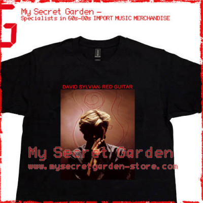 David Sylvian - Red Guitar T Shirt #1 